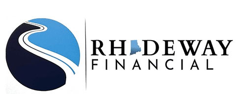 A logo of rhode island financial